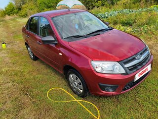 2017 Lada (ВАЗ) Granta I, красный, 480000 рублей, вид 1