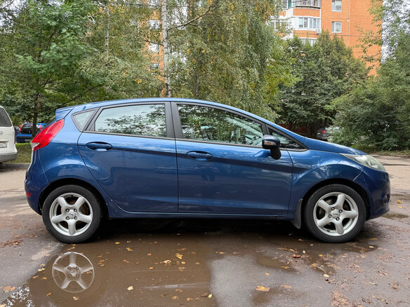 2008 Ford Fiesta Mk6, синий - вид 7