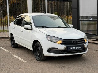 2018 Lada (ВАЗ) Granta I Рестайлинг, белый, 509000 рублей, вид 1