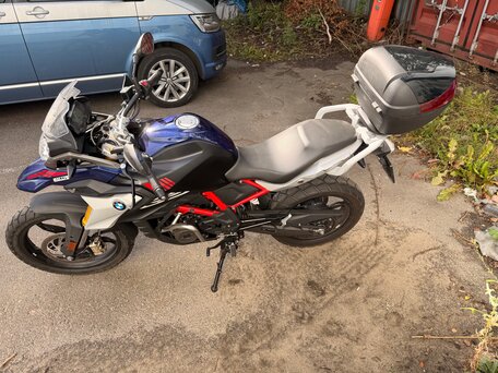 2021 BMW G 310 GS, чёрный, 520000 рублей, вид 2