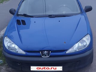 2001 Peugeot 206, синий, 120000 рублей, вид 2