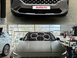 2022 Hyundai Santa Fe IV Рестайлинг, серый, 4500000 рублей, вид 1