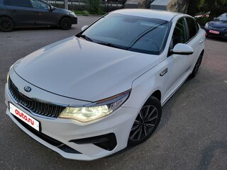 2018 Kia Optima IV Рестайлинг, белый, 1735000 рублей, вид 2