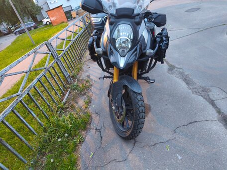 2014 Suzuki V-Strom 1000, чёрный, 679000 рублей, вид 4