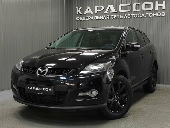 2008 Mazda CX-7 I, чёрный, 765000 рублей