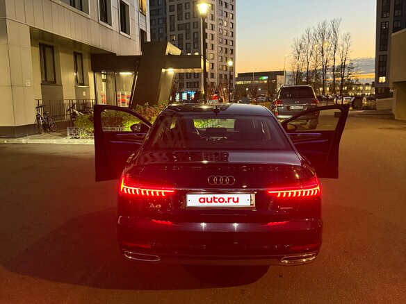 2022 Audi A6 45 TFSI V (C8), синий, 5150000 рублей - вид 7