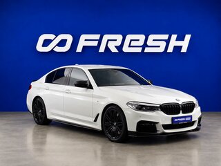 2018 BMW 5 серии 540i xDrive VII (G30/G31/G38), белый, 4499046 рублей, вид 1