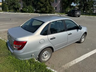 2018 Lada (ВАЗ) Granta I Рестайлинг, серебристый, 510000 рублей, вид 4