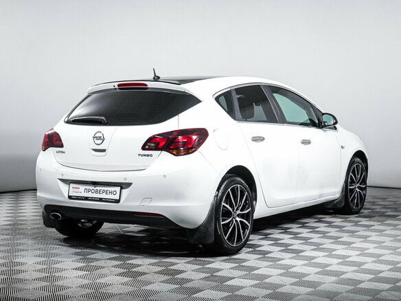 2011 Opel Astra J, белый, 850000 рублей - вид 4
