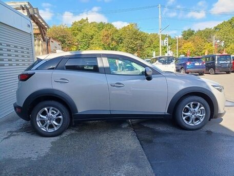 2020 Mazda CX-3 I Рестайлинг, белый, 1380000 рублей, вид 4