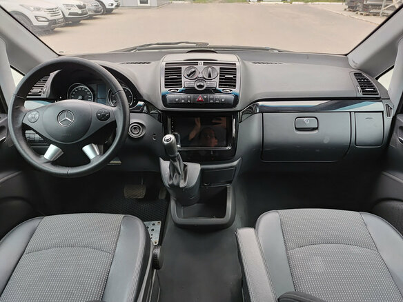 2012 Mercedes-Benz Viano L1 I (W639) Рестайлинг, чёрный - вид 13