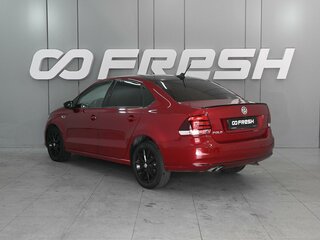 2019 Volkswagen Polo V Рестайлинг, красный, 1530000 рублей, вид 2