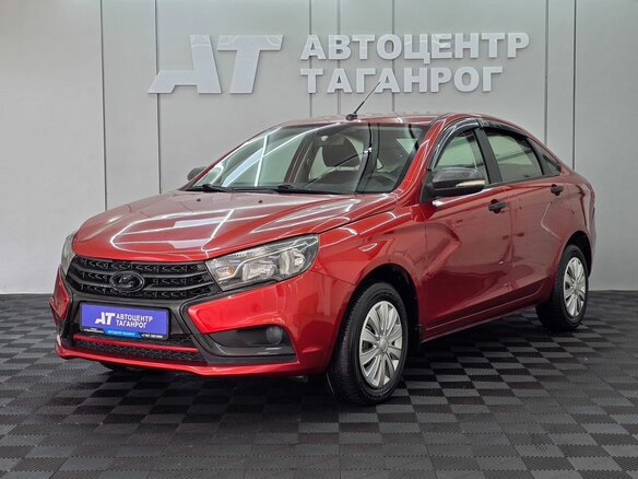 2016 Lada (ВАЗ) Vesta I, красный, 749000 рублей