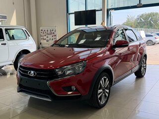 2021 Lada (ВАЗ) Vesta SW Cross I, красный, 1150000 рублей, вид 1
