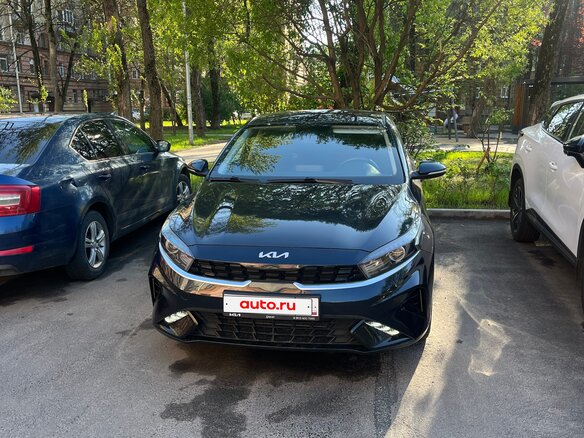 2021 Kia Cerato IV Рестайлинг, синий, 2100000 рублей - вид 4