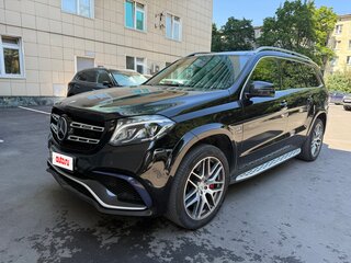 2016 Mercedes-Benz GLS AMG 63 AMG I (X166), чёрный, 4390000 рублей, вид 1