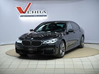 2016 BMW 7 серии Long 750Li xDrive VI (G11/G12), чёрный, 3390000 рублей, вид 1