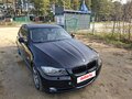 2008 BMW 3 серии 320i V (E90/E91/E92/E93) Рестайлинг, чёрный - вид 3