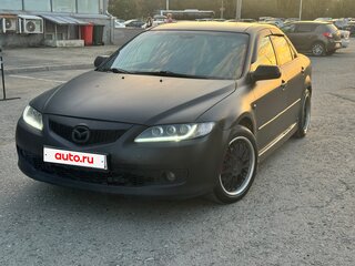 2007 Mazda 6 I (GG) Рестайлинг, чёрный, 560000 рублей, вид 1