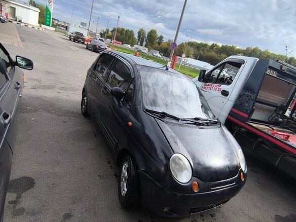 2009 Daewoo Matiz I Рестайлинг, синий, 60000 рублей