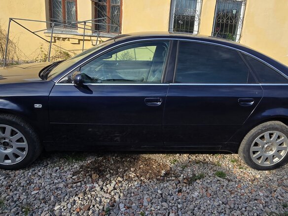 2002 Audi A6 II (C5) Рестайлинг, синий, 460000 рублей - вид 1