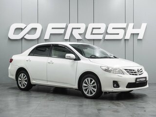 2013 Toyota Corolla X (E140, E150) Рестайлинг, белый, 1129000 рублей, вид 1