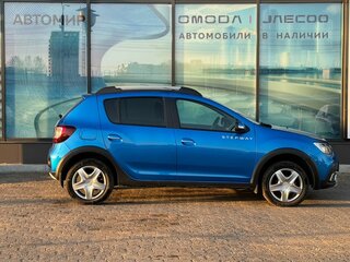 2019 Renault Sandero Stepway II Рестайлинг, синий, 1190000 рублей, вид 4