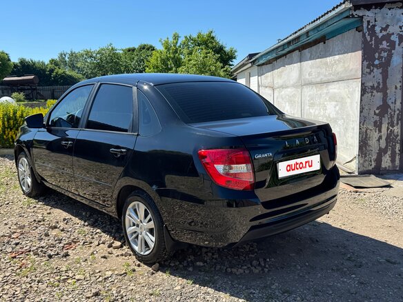 2024 Lada (ВАЗ) Granta I Рестайлинг, чёрный - вид 8