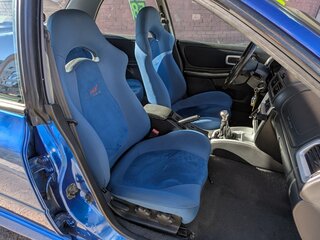 1999 Subaru Impreza WRX I, синий, 1800000 рублей, вид 5