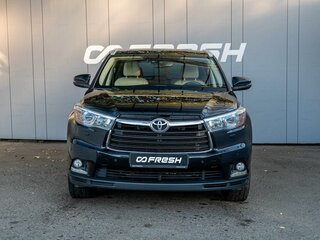 2014 Toyota Highlander III (XU50), чёрный, 3299000 рублей, вид 3