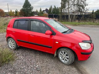 2004 Hyundai Getz I, красный, 415000 рублей, вид 3