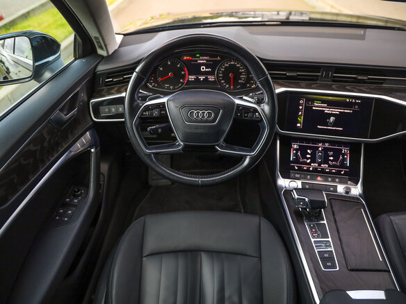 2020 Audi A6 40 TDI V (C8), чёрный, 3049000 рублей - вид 11