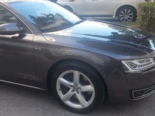 2014 Audi A8 Long III (D4) Рестайлинг, коричневый, 3900000 рублей, вид 1