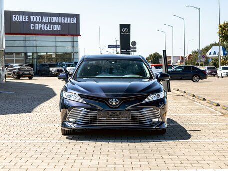 2019 Toyota Camry VIII (XV70), синий, 2345000 рублей, вид 2