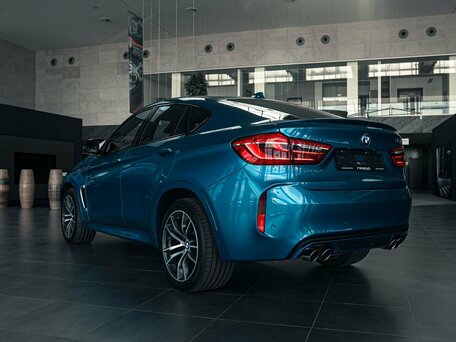 2016 BMW X6 M II (F86), голубой, 4210000 рублей, вид 5