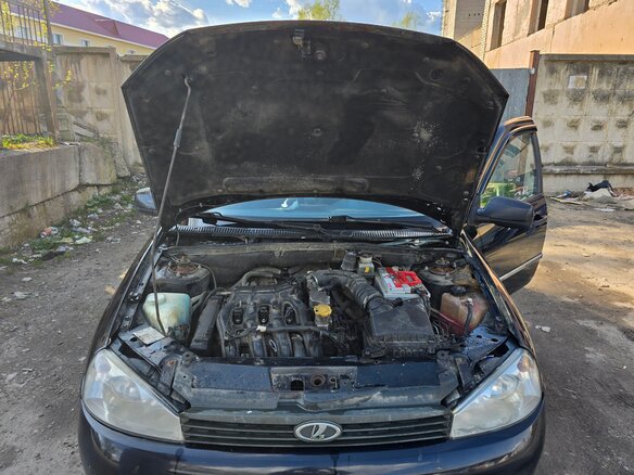 2011 Lada (ВАЗ) Kalina I, синий, 210000 рублей - вид 19