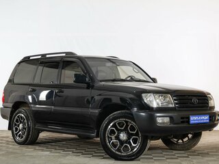 2003 Toyota Land Cruiser 100 Series Рестайлинг 1, чёрный, 1979000 рублей, вид 1