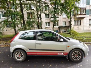 2007 Ford Fiesta Mk5, серебристый, 360000 рублей, вид 4