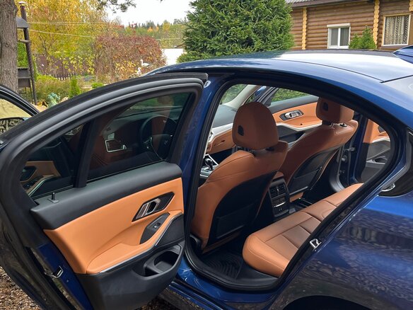 2021 BMW 3 серии 320i VII (G2x), синий, 3900000 рублей - вид 20