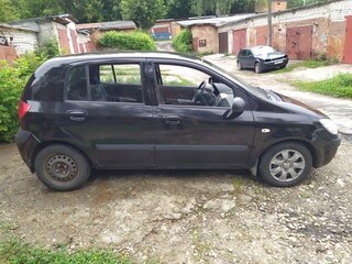 2005 Hyundai Getz I Рестайлинг, чёрный, 250000 рублей, вид 3