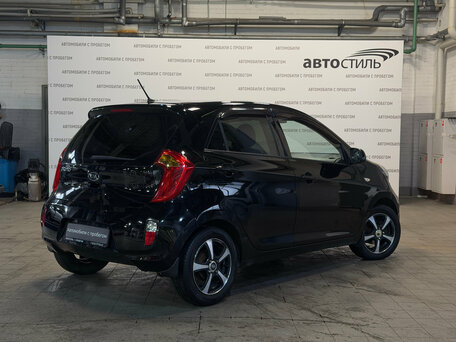 2012 Kia Picanto II, чёрный, 579000 рублей, вид 5