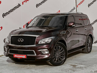 2015 Infiniti QX80 I Рестайлинг, красный, 2940000 рублей, вид 1