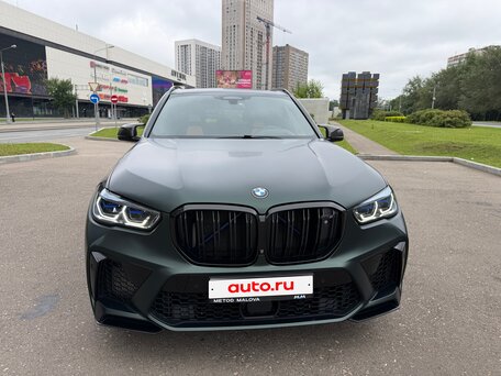 2020 BMW X5 M Competition III (F95), синий, 7850000 рублей, вид 3