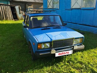 2004 Lada (ВАЗ) 2107, синий, 120000 рублей, вид 2