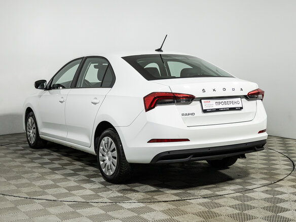 2022 Skoda Rapid II, белый, 1648000 рублей - вид 6