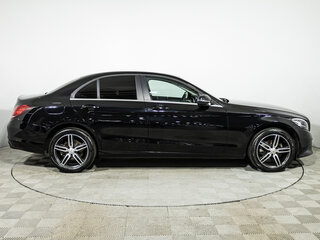 2018 Mercedes-Benz C-Класс 180 IV (W205) Рестайлинг, чёрный, 2549585 рублей, вид 4