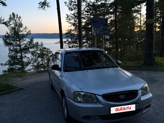 2006 Hyundai Accent ТагАЗ II, серебристый, 180000 рублей, вид 3
