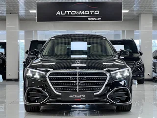 2026 Mercedes-Benz S-Класс 500 Long 4MATIC VII (W223) Рестайлинг, чёрный, 26999000 рублей, вид 2