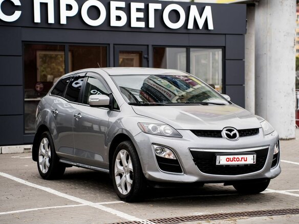 2010 Mazda CX-7 I Рестайлинг, серебристый, 999000 рублей - вид 2
