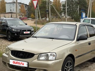 2006 Hyundai Accent ТагАЗ II, бежевый, 210000 рублей, вид 4